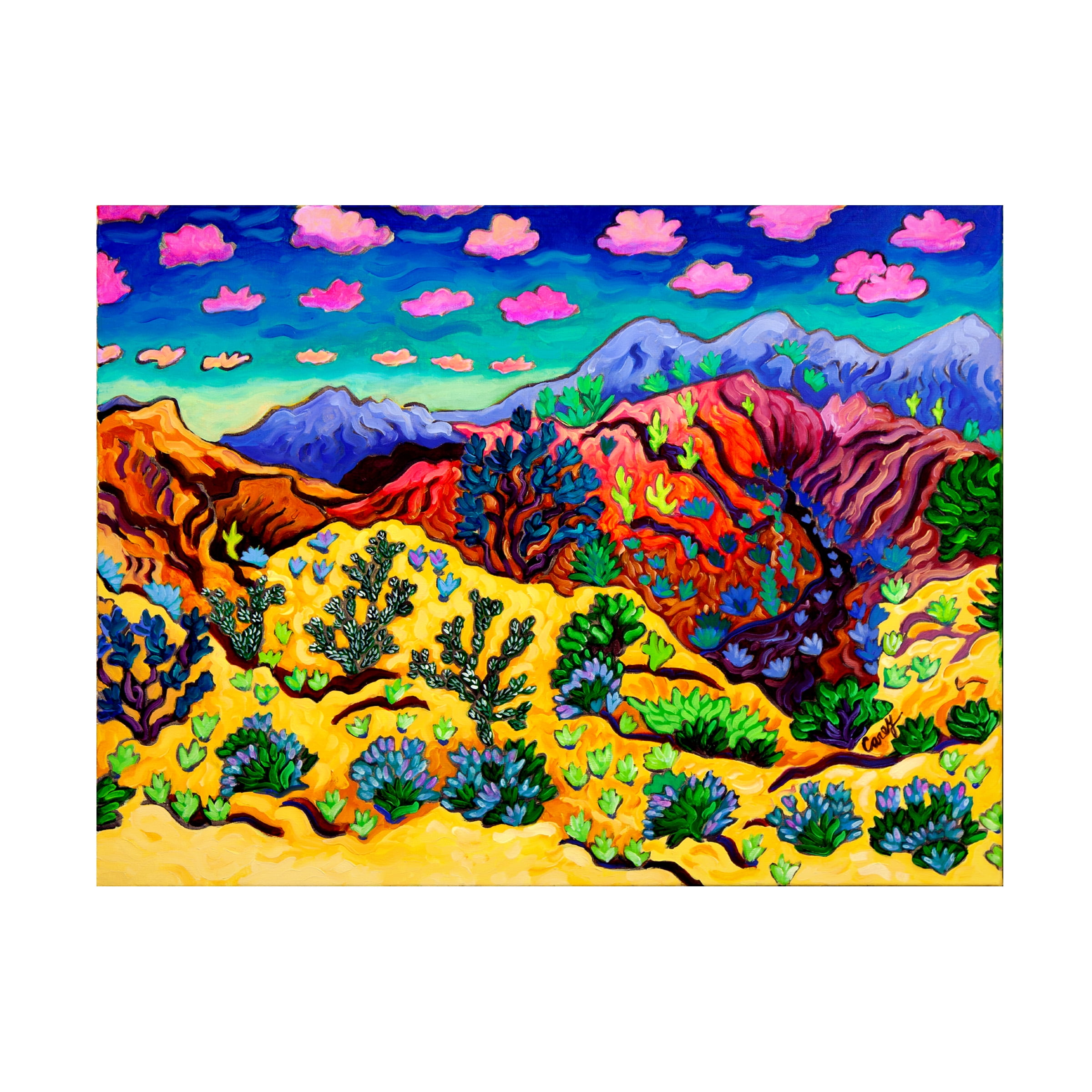 Cathy Carey 'Transported' Canvas Art