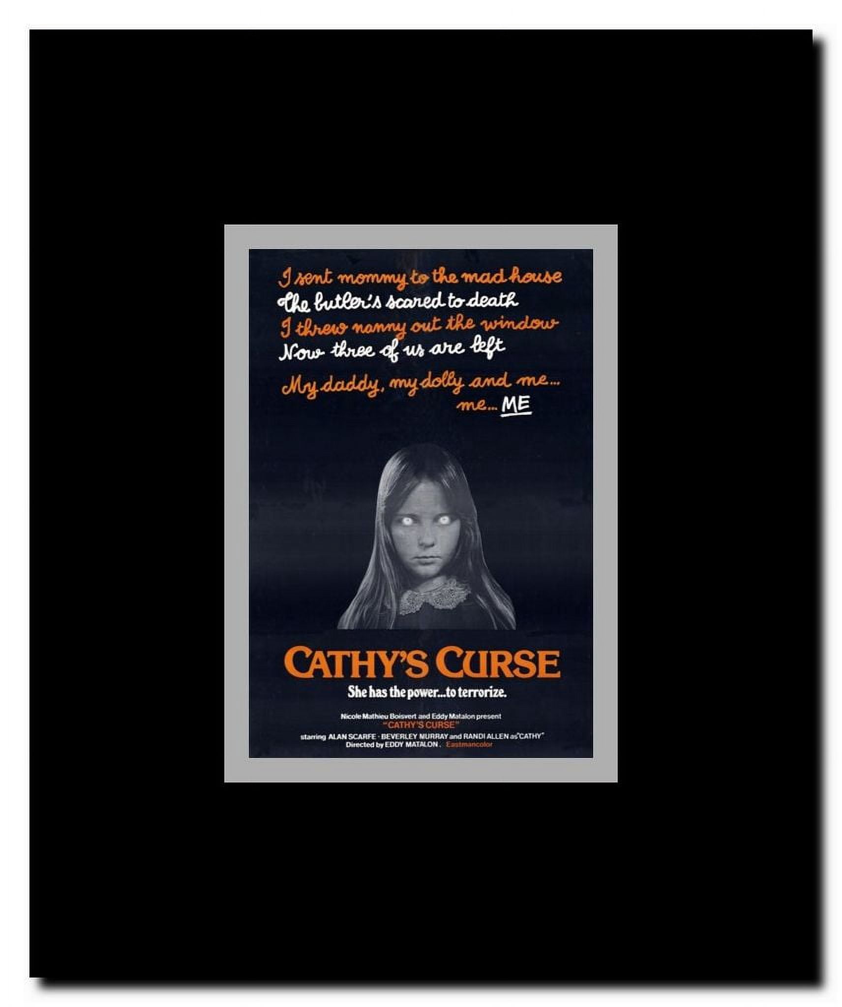 Cathy's Curse Framed Movie Poster