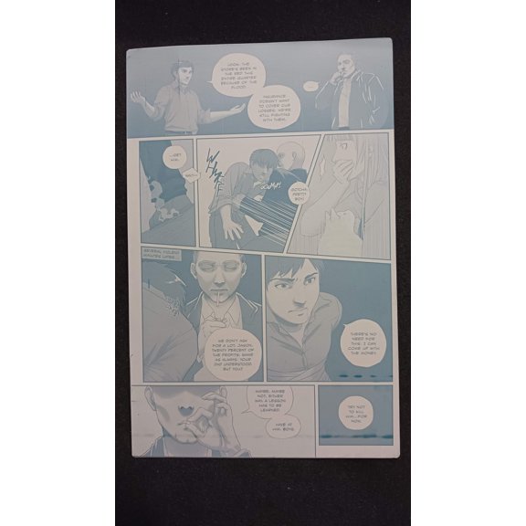 Catians Ashcan Preview - Page 4 - PRESSWORKS - Comic Art - Printer Plate - Cyan