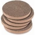 thumbnail image 1 of Catify Cat Scratcher, Fun Interactive Scratchers, Posts, Poles, Claw Safe, Furniture Saver Indoor Play Support Natural Cat Behaviors Heavy Duty - Round(5 Pack), 1 of 2