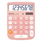 Catiga Electronics CD-8185 Large Screen Portable Calculator (Light Pink)