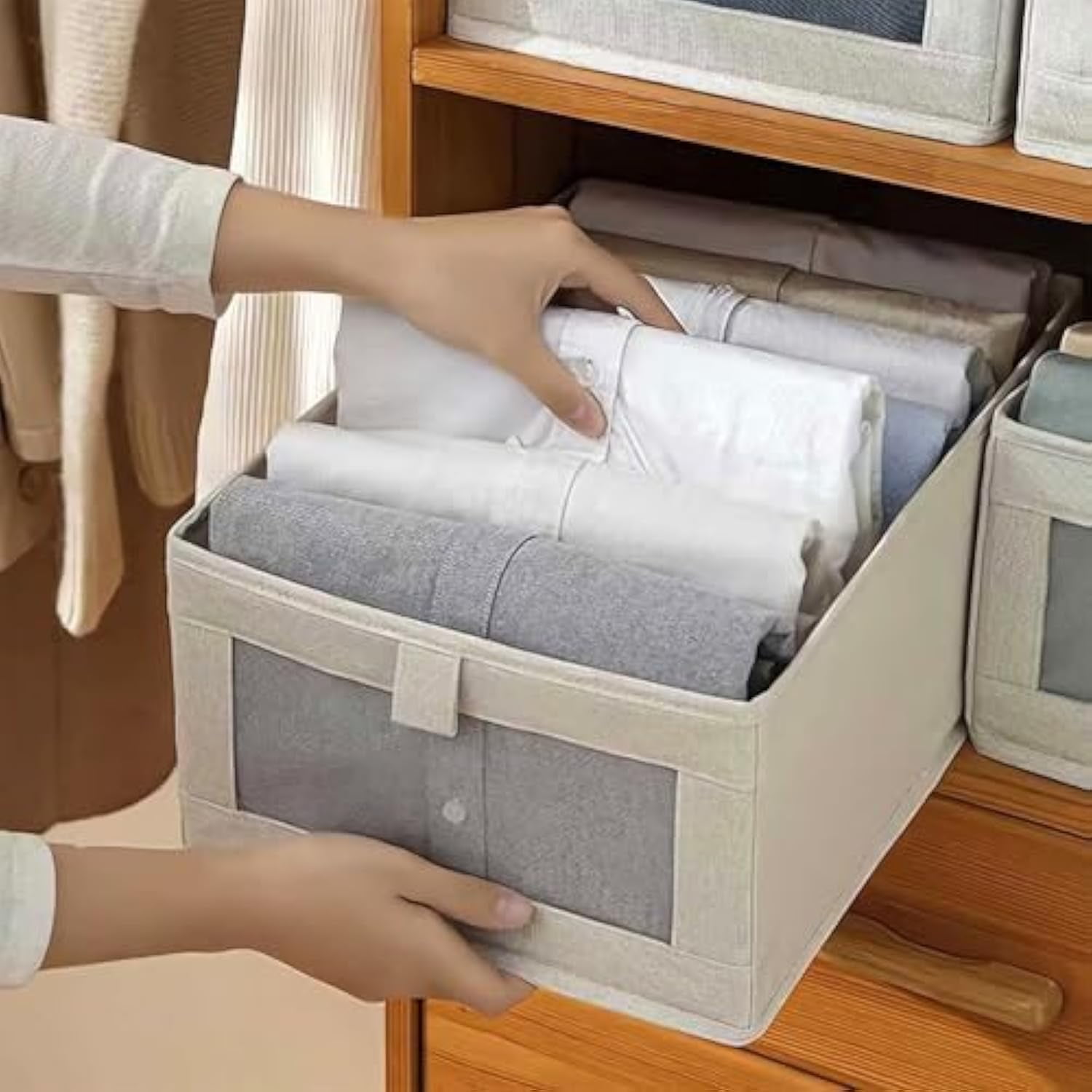 Cation Multi-functional Folding Wardrobe, Closet Clothes Organizer ...