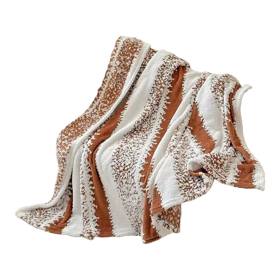 Cationic Soft Cloud Blanket – Lightweight, Two-Tone Polyester Throw for Home, Office, and Travel – Warm & Easy to Care For H