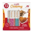 thumbnail image 1 of Catit Creamy Lickable Cat Treats Mega Mix, 72 Count, 1 of 2