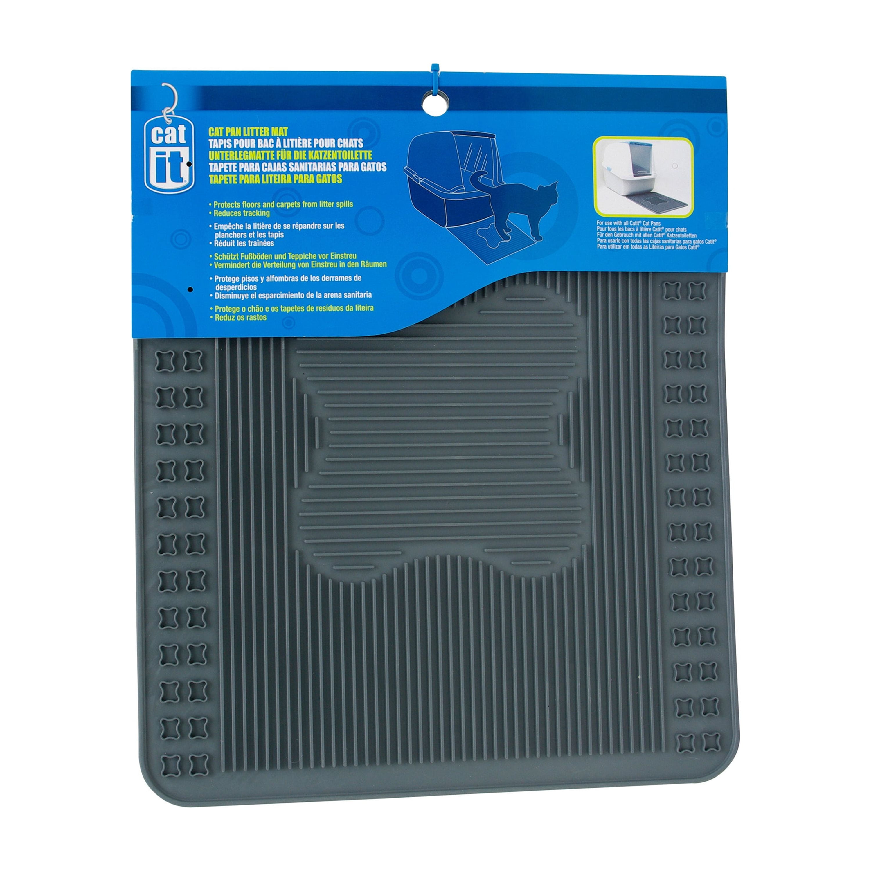 Catit Litter Pan Mat Grey
