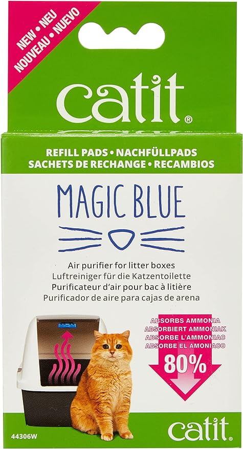 Catit magic blue litter box regular hot sale