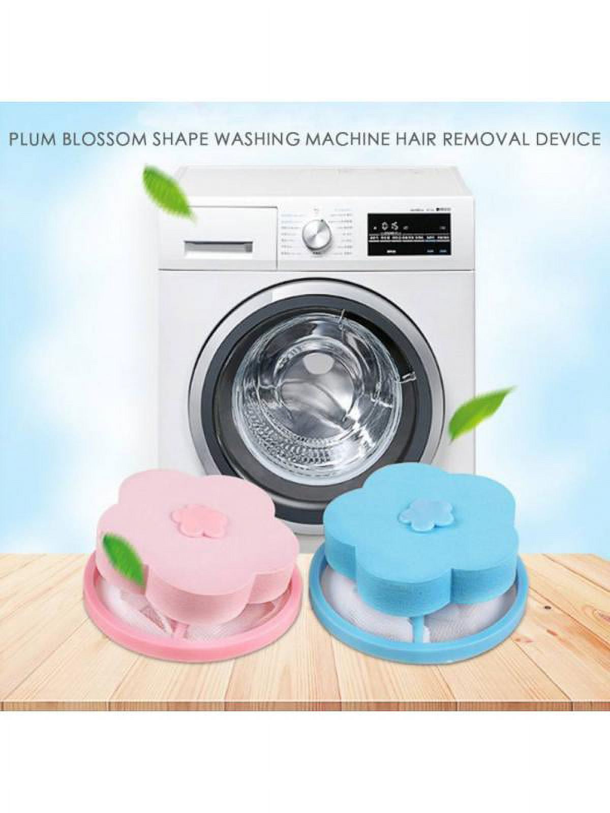 Catlerio 2 Pcs Floating Pet Fur Catcher Laundry Lint Pet Hair Remover For Washing Machine
