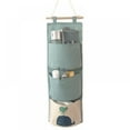 thumbnail image 1 of Catlerio 3 Pockets Wall Door Hanging Closet Home Storage Bags Linen Organizer Pouch, 1 of 5