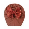 thumbnail image 1 of Catlerio Infant Baby Beanie Turban Hat Bow Knot Cap Newborn Head Wraps Kids Knot Headband, 1 of 4