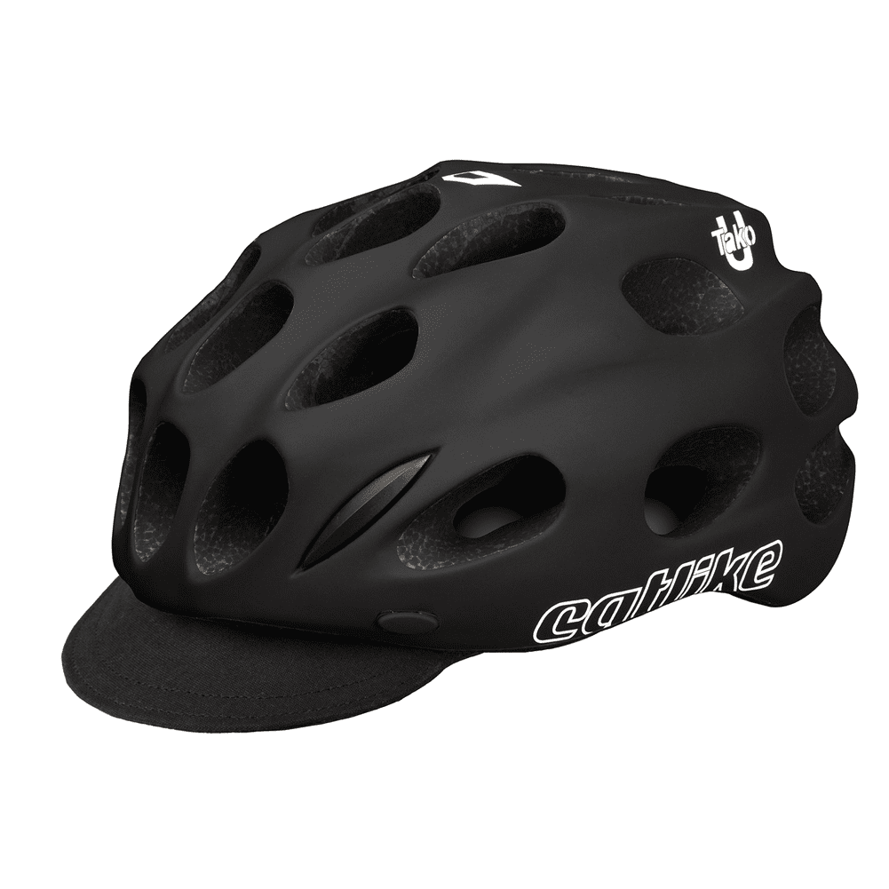 Catlike Tako Urban Bike Helmet w/ Visor Large Matte Black Unisex