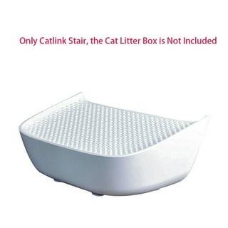 BESTHUA Enclosed Cat Litter Box Semi-Enclosed Sifting Litter Box With High  Sides Detachable Shallow Cat Toilet Prevents Urine and Litter Leakage