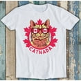 thumbnail image 1 of Catnada Funny Canada National Cat Day Lucky Cat Meme Graphic Unisex T-Shirt, 1 of 2