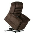 thumbnail image 1 of Catnapper Buckner Power Lift Assist Recliner in Brown Polyester Fabric, 1 of 9