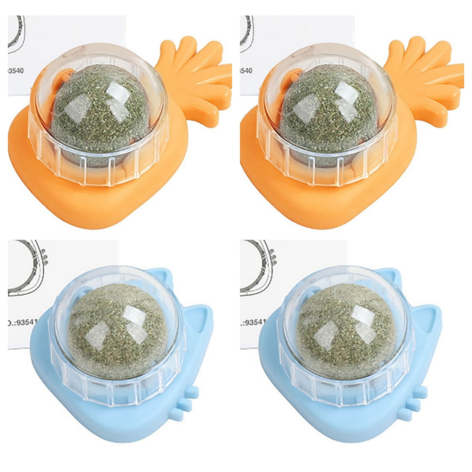 Catnip Ball with Cute Shape Wall Mounted Natural Catnip Wall Ball ...