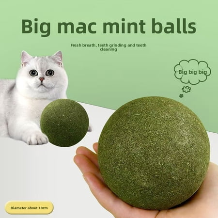 Catnip Ball Extra Large Cat Toy Self-Entertainment Boredom Relief Artifact Teeth Grinding Cat Grass Ball