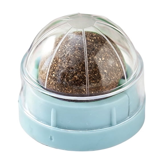 Catnip Balls, Edible Kitty Toys for Cats Lick, Safe Healthy Kitten Chew Toys, Teeth Cleaning Dental Gray