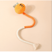 Catnip Cat Chew Rope Toy - Wire-Free Bite Resistant Teeth Cleaner for Indoor Cats