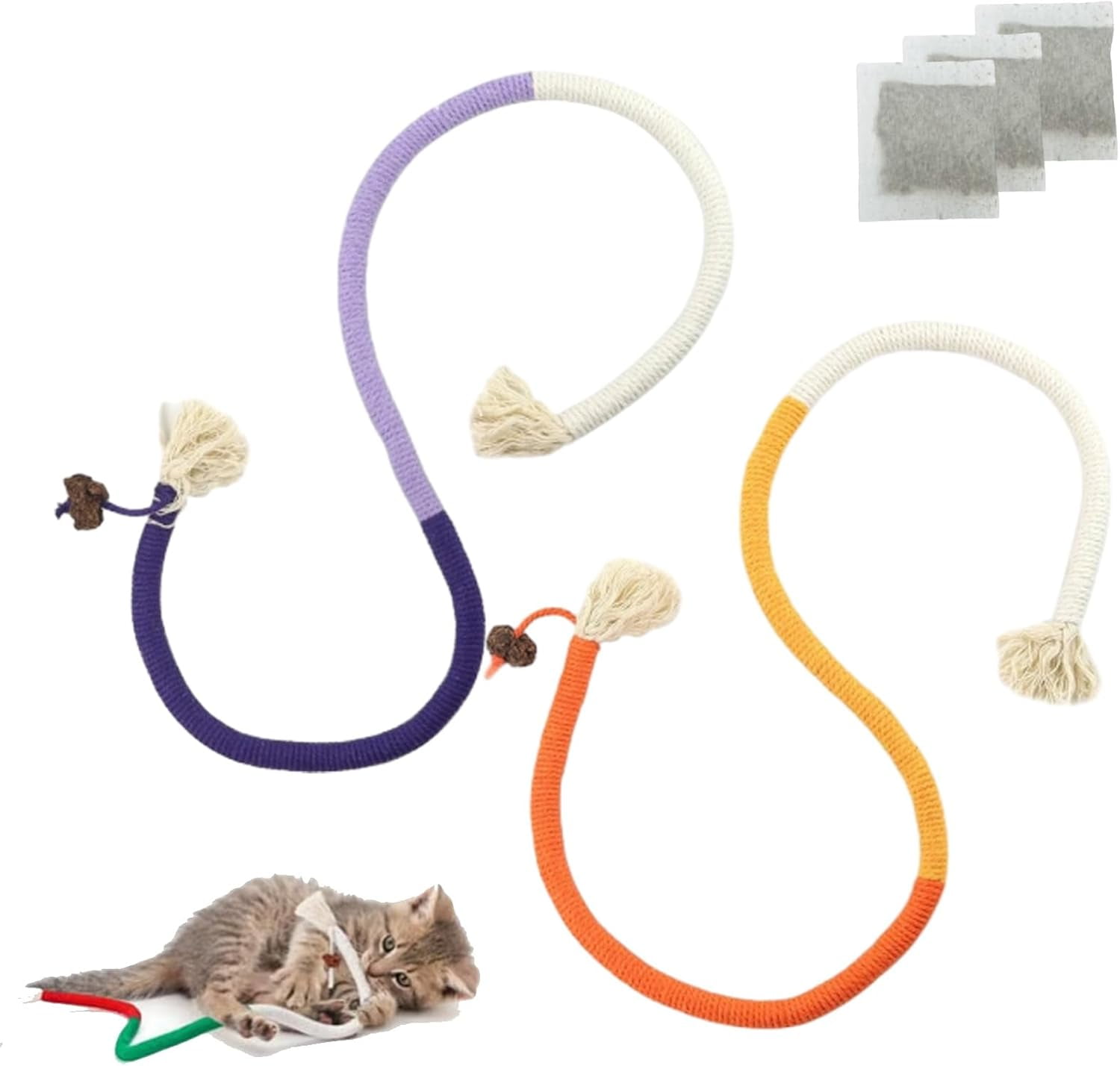 Photo inspiration: Catnip Chew Rope Toy Natural Cat Toys For Indoor Cats Photo Inspiration