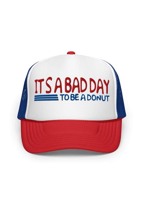 | It’s a Bad Day to Be a Donut | Casual, Funny, Trendy, and Stylish Parody Trucker Hat