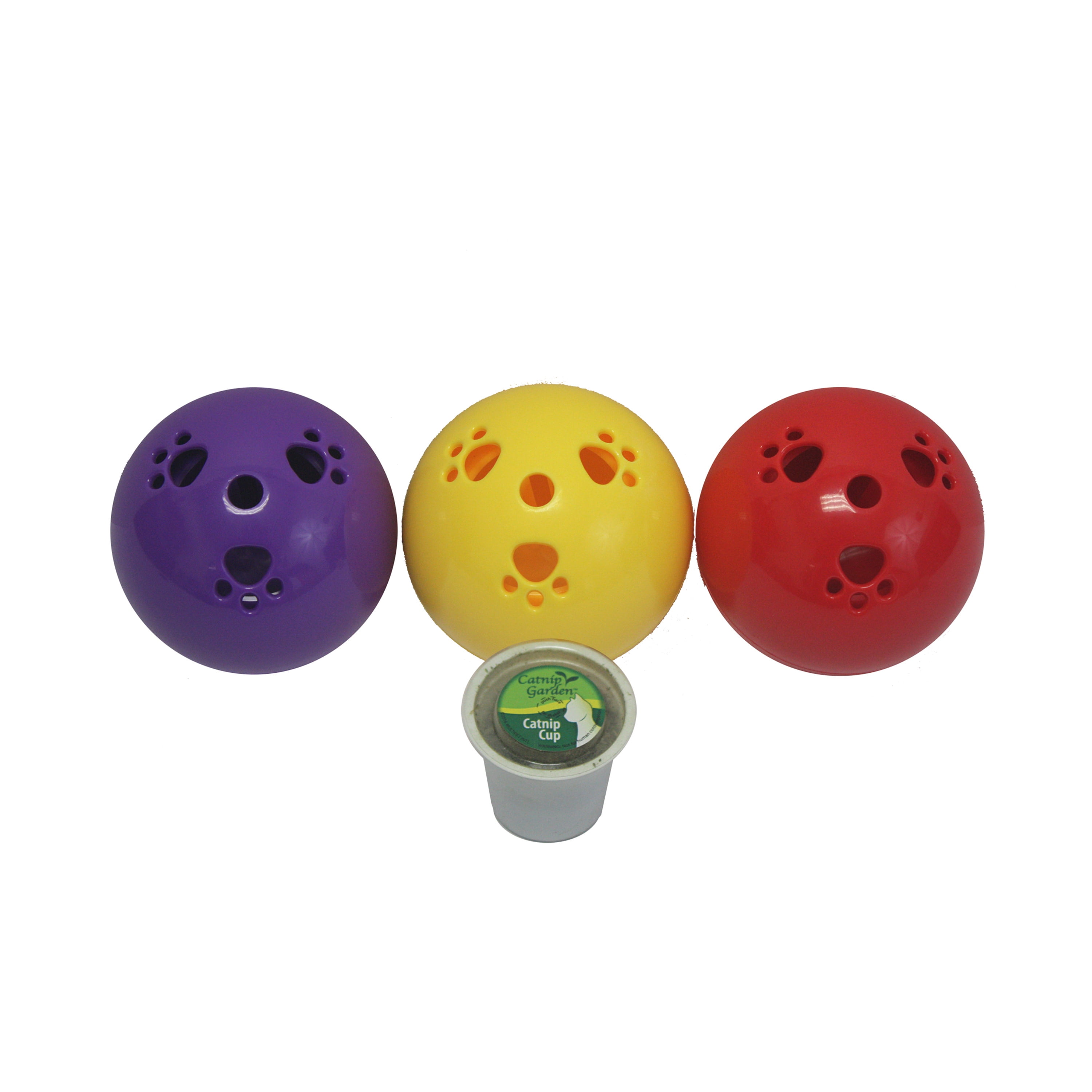 Catnip Garden™ Kitty Sprinkles Ball with Dispenser & KCup (Assorted