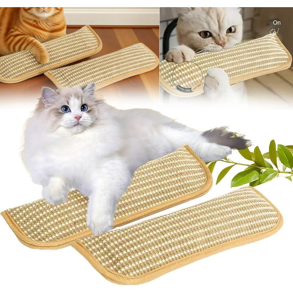 Catnip Kicker Pillow, 2 Pack Catnip Toys for Indoor Cats, Interactive Catnips Chew Toy, Catnips Toys, Sisal Scratching Pad (2PCS)