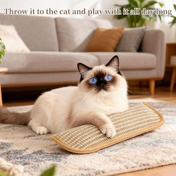 Catnip Kicker Pillow, Interactive Catnip Chew Toy, Catnips Pillow, Soft Sisal, Scratch and Bite Resistant for Teething Play & Stress Relief