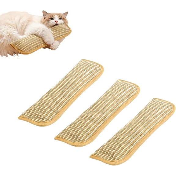 Catnip Kicker Toys for Cats, 13 Inch Large Sisal Catnip Pillows, Interactive Chew & Teeth Cleaning Kicker Toys with Organic Catnip, Indoor Cat Scratching & Stress Relief Toys, 3 Pack