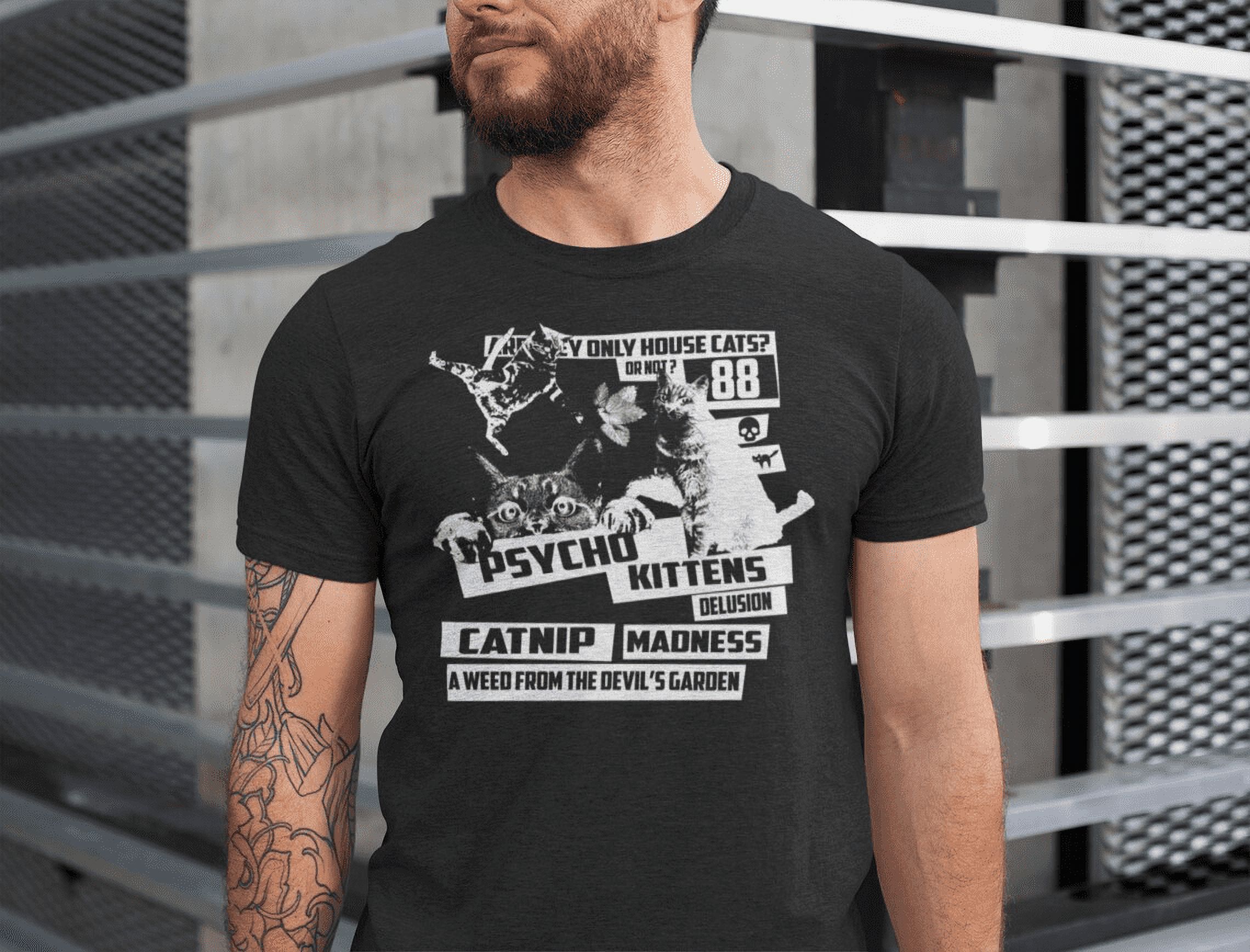 Catnip Madness Cute Cat Shirts, Cool Cat Sweatshirt, Cat Lover Gifts