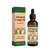 Catnip Oil Gentle Recipeted 2.0 Fl Oz For Indoor Cats 1 Pack