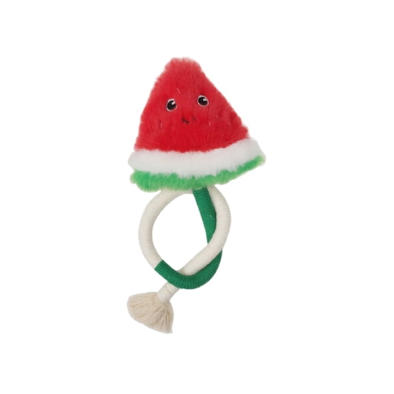 Catnip Rope Chew Toy for Cats, Interactive Dental Teething Toy, Boredom Relief, Durable and Safe(Watermelon)