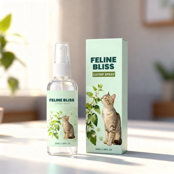 Catnip Spray For Cats, Rvkxad Long-Lasting Natural Catnip Spray, Soothes Anxiety Boosts Activity Non-Irritating Calming Spray For Cat Toys Bedding Scratching Post