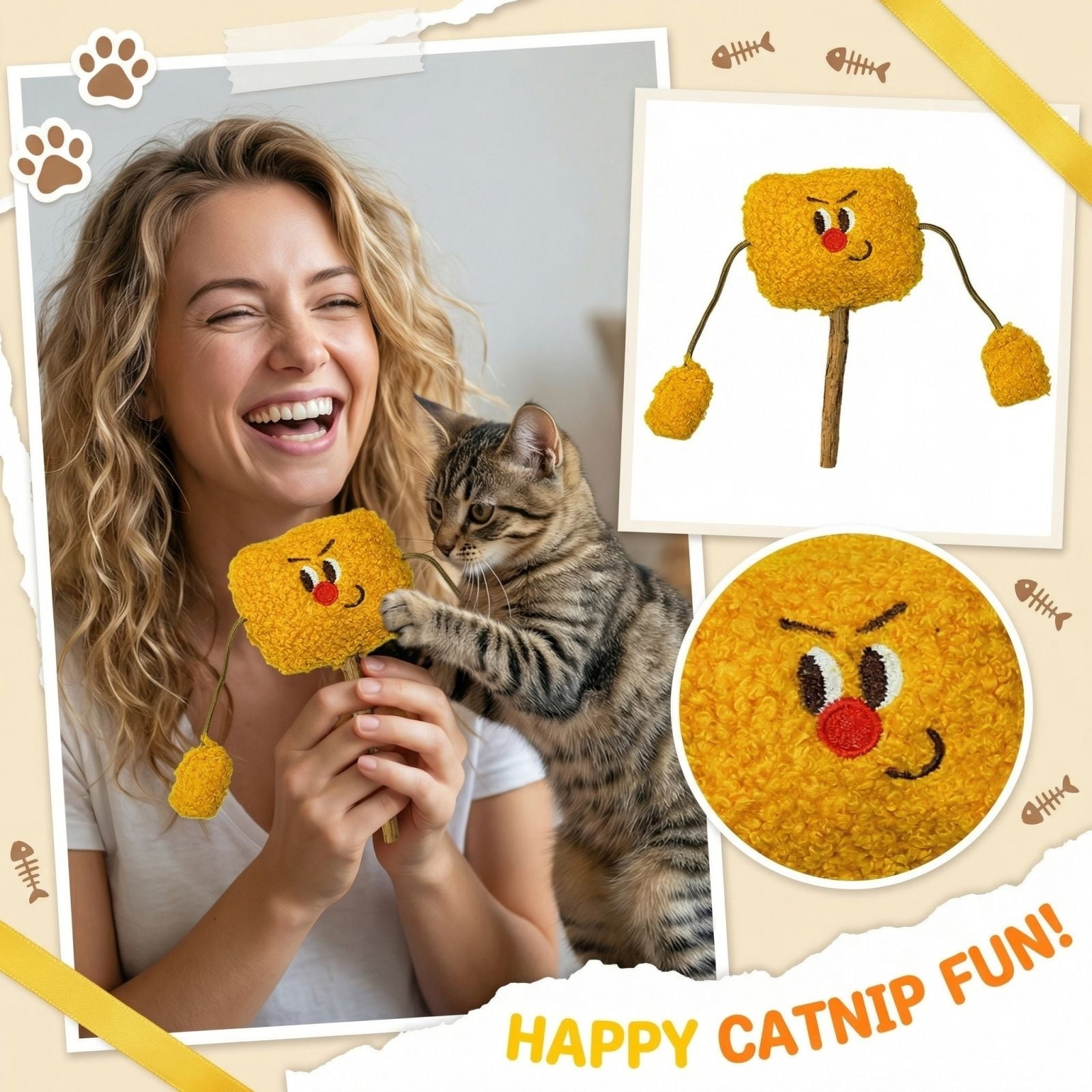 Curated visual reference: Catnip Toy For Cats Interactive Chew Teaser With Catnip Natural Photo Inspiration
