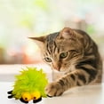 thumbnail image 1 of Catnip Toy for Cats - Soft Interactive Cat Toy Promotes Relaxation & Play, Durable Long-Lasting Fabric Green, 1 of 6