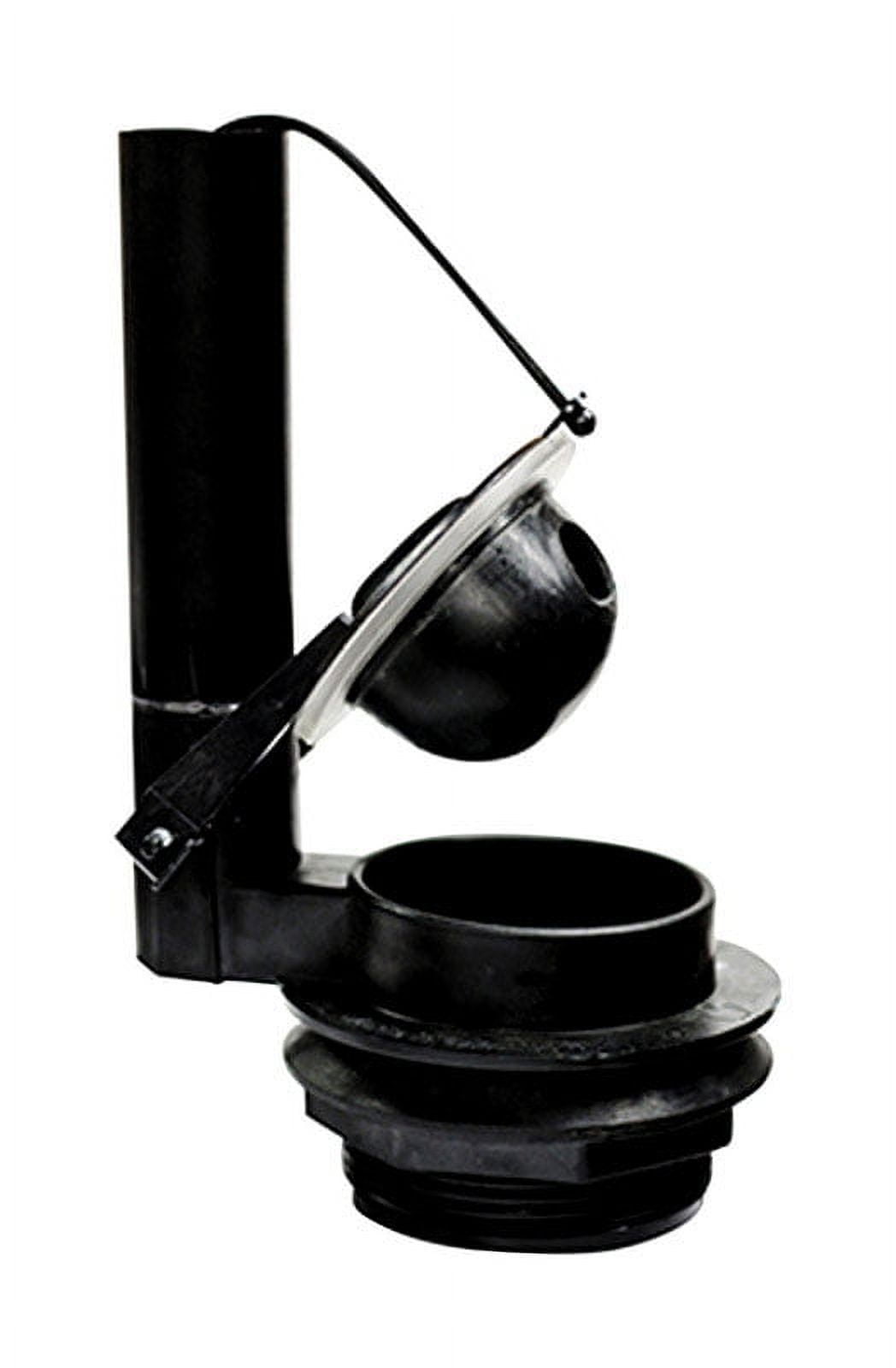 Cato Black Plastic Flush Valve 11.25 x 5.88 in.