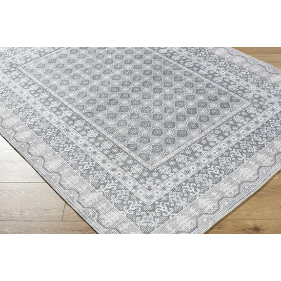 BoutiqueRugs Catori Traditional, Transitional Area Rug - Machine Washable - Sage, Tan, Off White - 2' x 2'11"