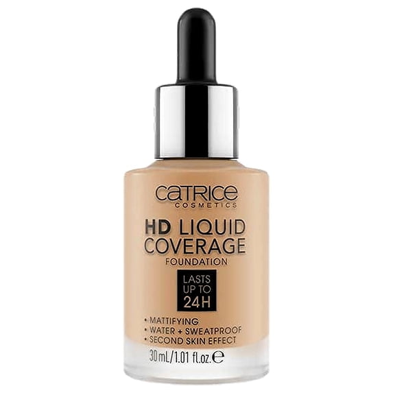 Catrice | HD Liquid Coverage Foundation | High & Natural Coverage | Vegan & Free