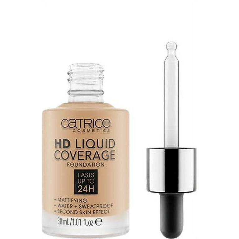 Catrice | HD Liquid Coverage Foundation | High & Natural Coverage | Vegan &  Free