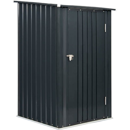 Catrimown Outdoor Storage Shed, 3 x 3 ft Metal Steel Garden Shed, Small Shed for Backyard Garden