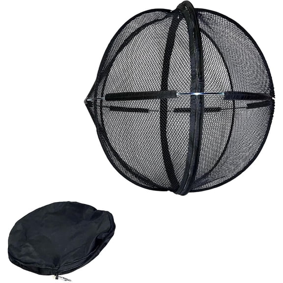 Cats 360 Panoramic Rolling Cat Playpen Ball, 26.77 Inch Foldable Mesh Spherical Cat Cage, Portable Breathable Outdoor Cat Enclosure with Storage Bag, Indoor Kitten Play Tent for Garden