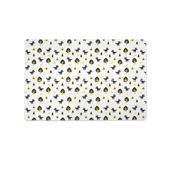 Cats And Trees Mat Rectangle -Image by Shutterstock,