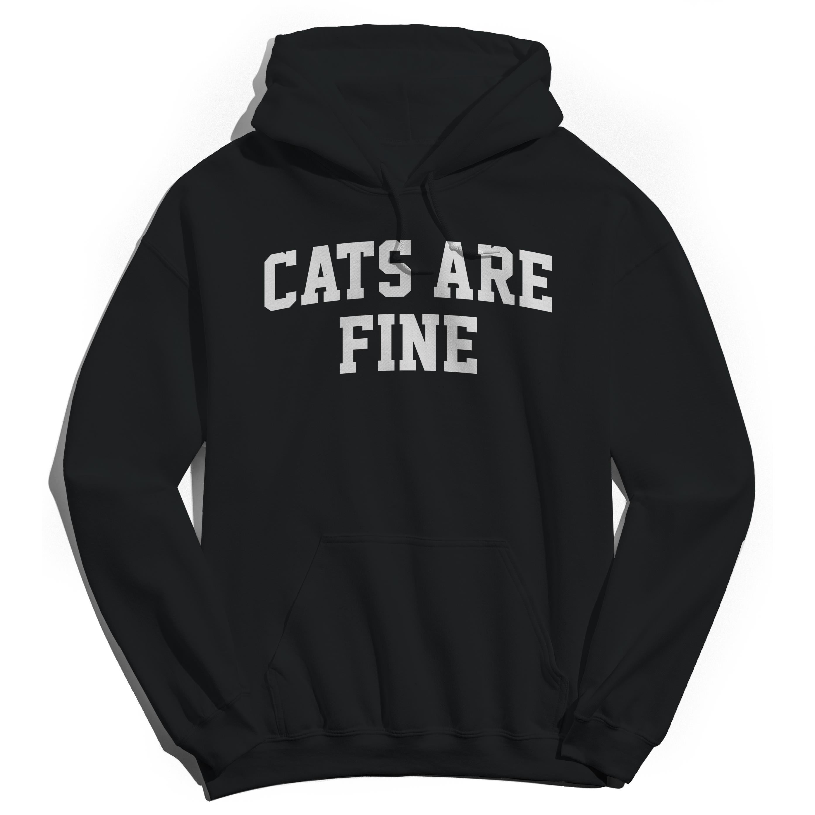 HOODIE WITH FRONT OPENING FELINE FINE