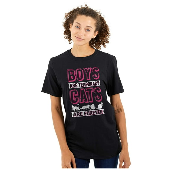 Cats Are Forever Single Girl Humor Women's Plus Size Graphic Tee Brisco Brands 2X