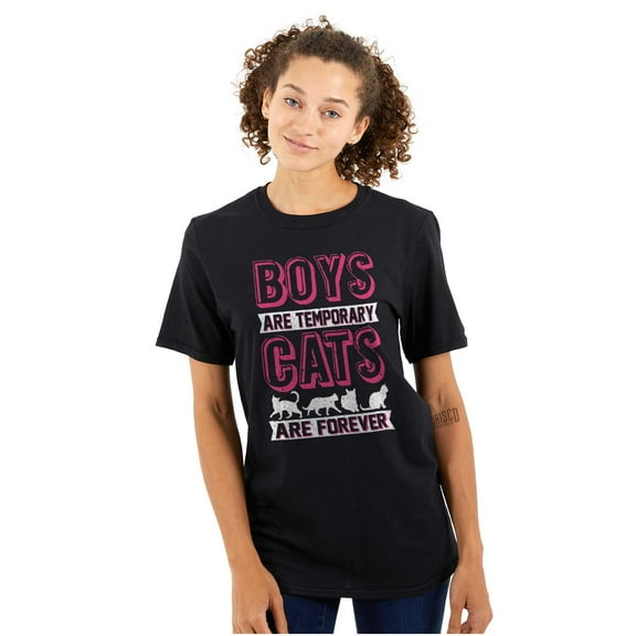 Cats Are Forever Single Girl Humor Women's Plus Size Graphic Tee Brisco Brands 2X