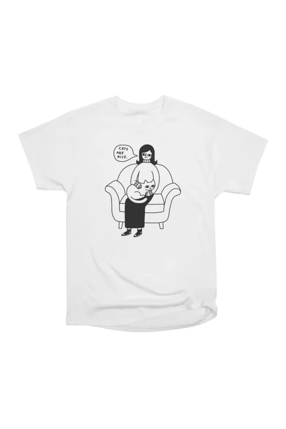 Cats Are Nice T-Shirt Tee Gift For Him Merch For Her Apparel For Friend