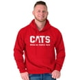 thumbnail image 1 of Cats Because People Suck Funny Cool Hoodie Sweatshirt Women Men Brisco Brands S, 1 of 6