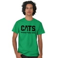 thumbnail image 1 of Cats Because People Suck Funny Cool Men's Graphic T Shirt Tees Brisco Brands M, 1 of 6