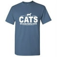 thumbnail image 1 of Cats Because People Suck Tshirt Novelty Humor Graphic Tees Sarcastic Animal Pets Lover Gift For Christmas Birthday Anniversary Valentines Day Funny Mens T Shirt, 1 of 5