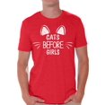 thumbnail image 1 of Cats Before Girls T-Shirt for Men Cat Men's Tee Funny Sayings Sarcastic Anti Valentines Day Shirts for Men Animal Lover, 1 of 4