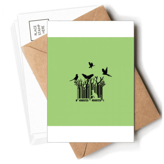 Cats Birds Trees Art Deco Fashion Postcards Envelopes Blank Note Cards Mailing