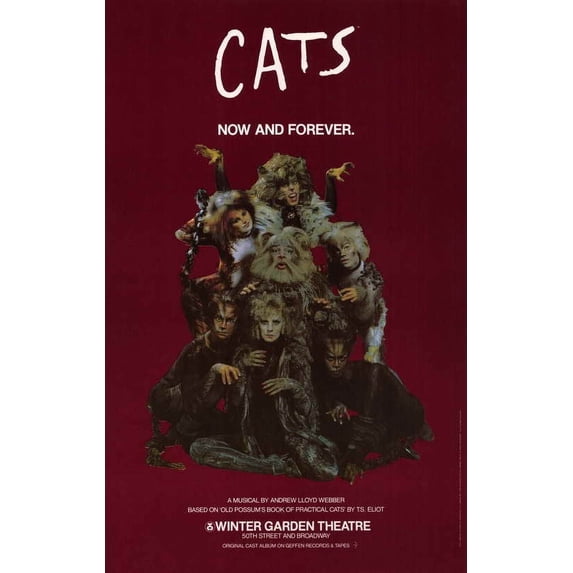 Cats (Broadway) Movie POSTER 11" x 17" Style B